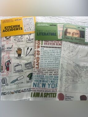 The unemployed philosophers guild 100% cotton dish towel